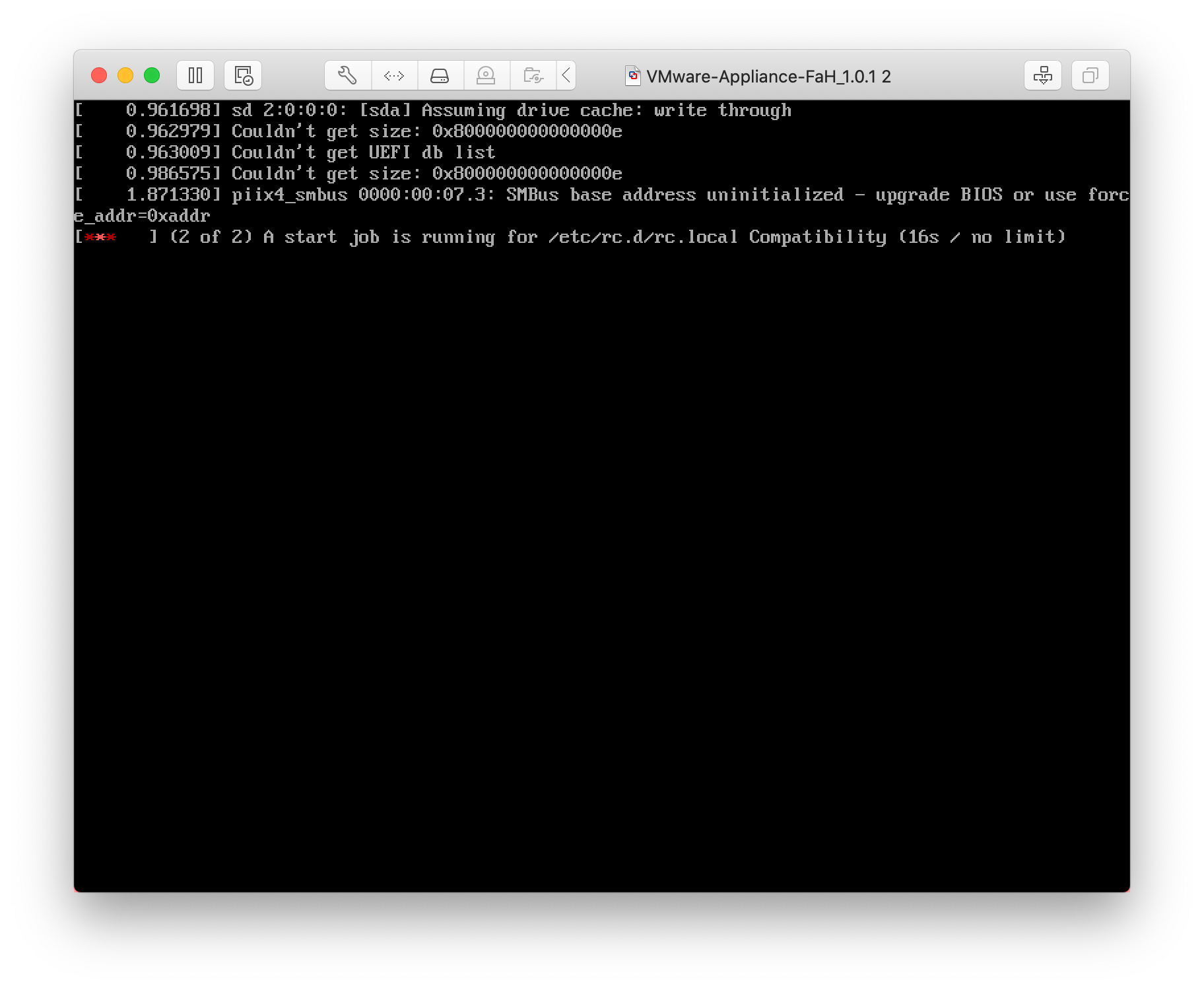 Stalling on Network...